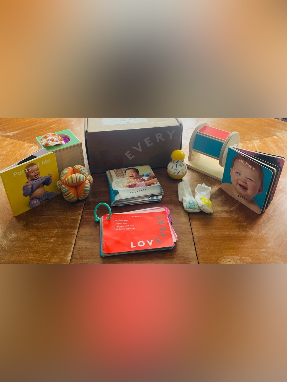 Lovevery The Senser Play Kit and book bundle